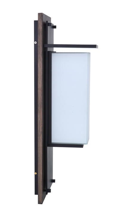 Craftmade ZA2512-WBMN-LED LED Outdoor Lantern, Whiskey Barrel / Midnight