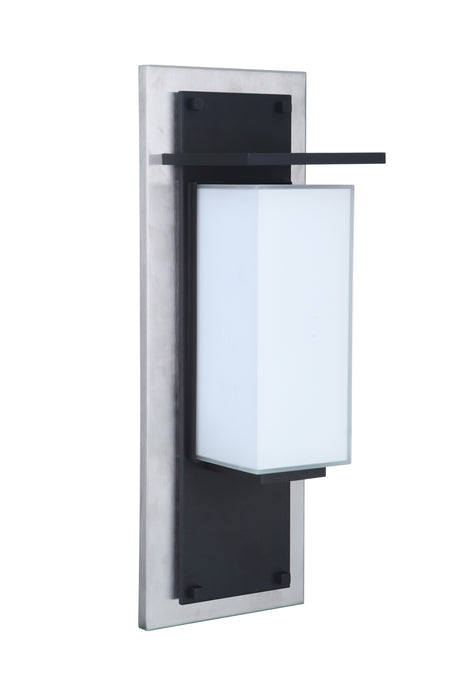 Craftmade ZA2522-SSMN-LED LED Outdoor Lantern, Stainless Steel / Midnight