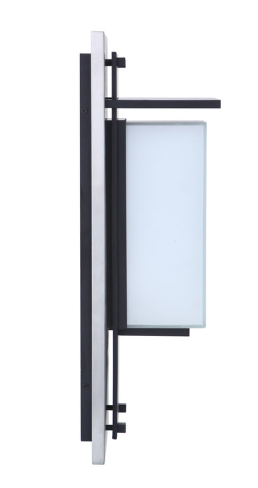 Craftmade ZA2522-SSMN-LED LED Outdoor Lantern, Stainless Steel / Midnight