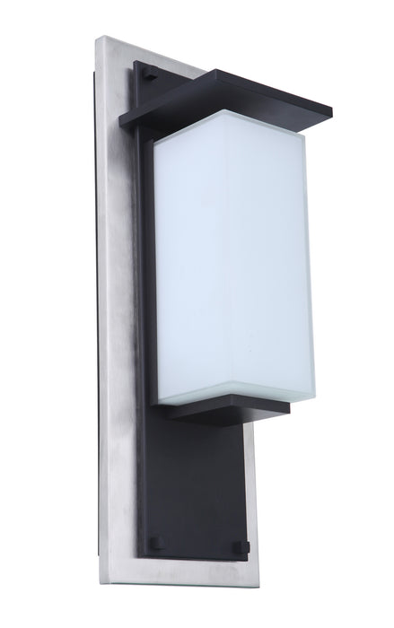 Craftmade ZA2522-SSMN-LED LED Outdoor Lantern, Stainless Steel / Midnight