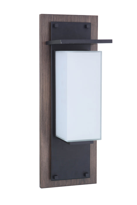 Craftmade ZA2522-WBMN-LED LED Outdoor Lantern, Whiskey Barrel / Midnight