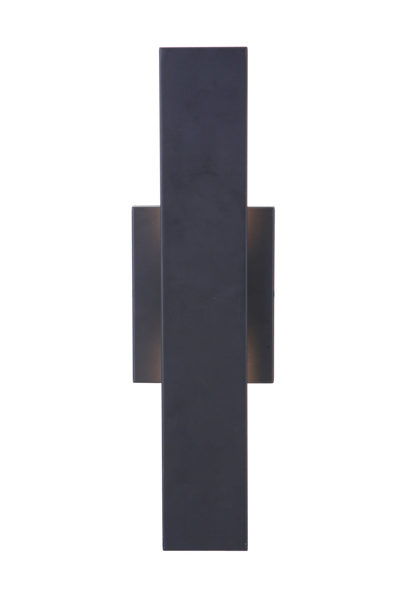 Craftmade ZA2600-MN-LED LED Outdoor Wall Lantern, Midnight