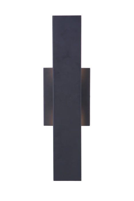 Craftmade ZA2600-MN-LED LED Outdoor Wall Lantern, Midnight