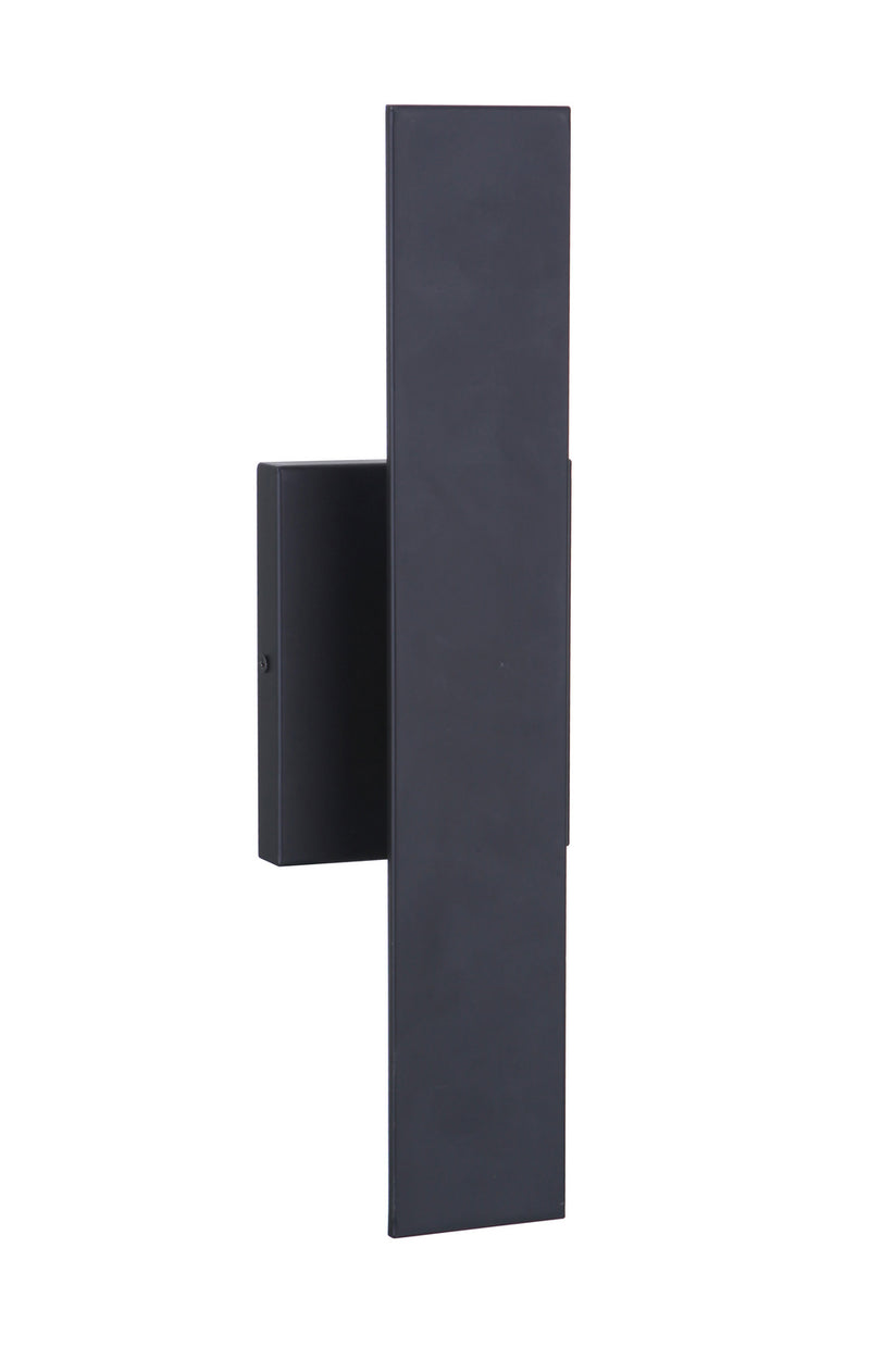 Craftmade ZA2600-MN-LED LED Outdoor Wall Lantern, Midnight