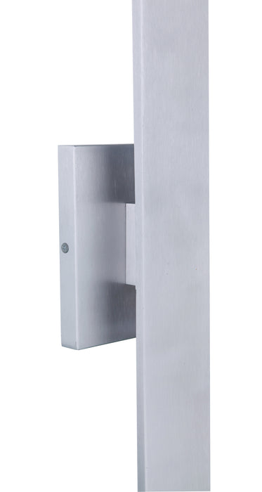 Craftmade ZA2610-BAO-LED LED Outdoor Lantern, Brushed Aluminum