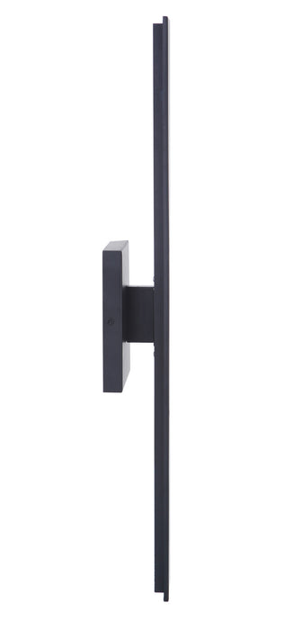 Craftmade ZA2620-MN-LED LED Outdoor Wall Lantern, Midnight