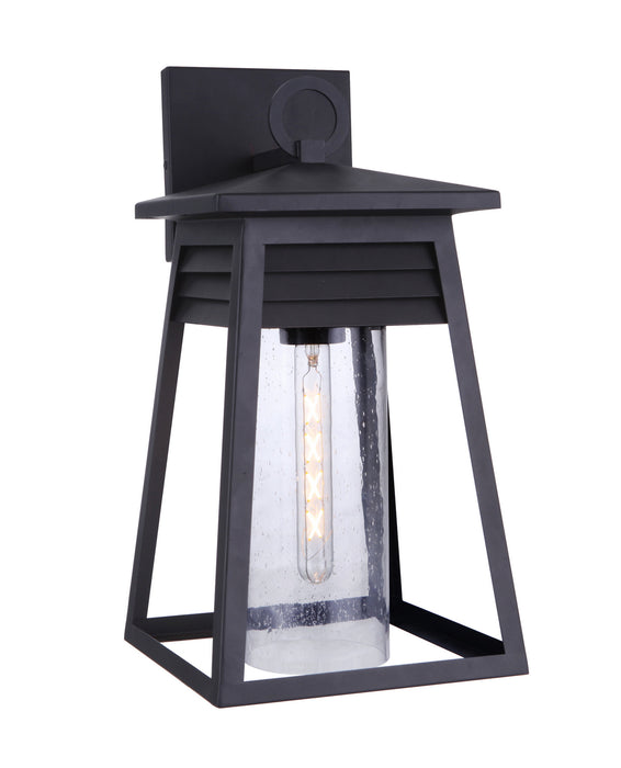 Craftmade ZA2724-TB One Light Outdoor Pendant, Textured Black