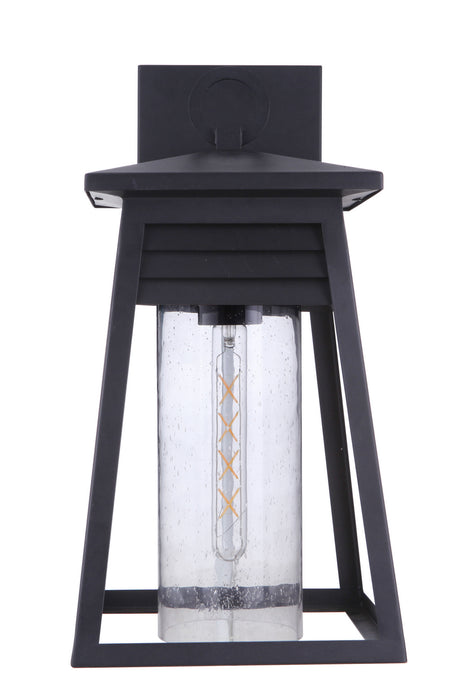 Craftmade ZA2724-TB One Light Outdoor Pendant, Textured Black