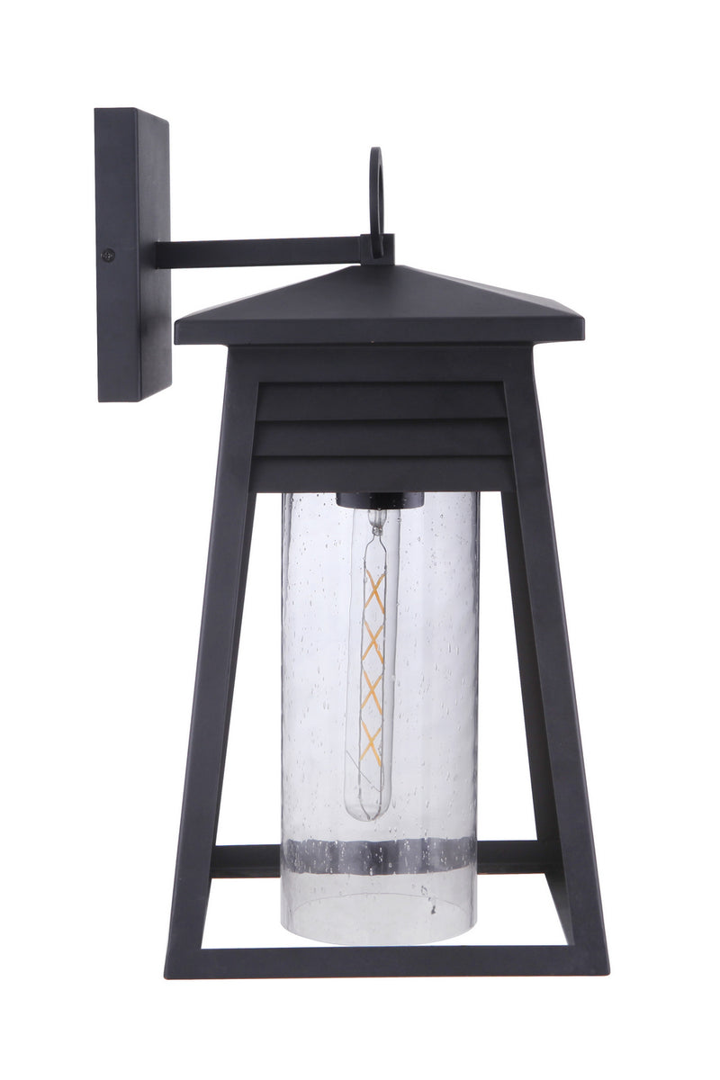 Craftmade ZA2724-TB One Light Outdoor Pendant, Textured Black