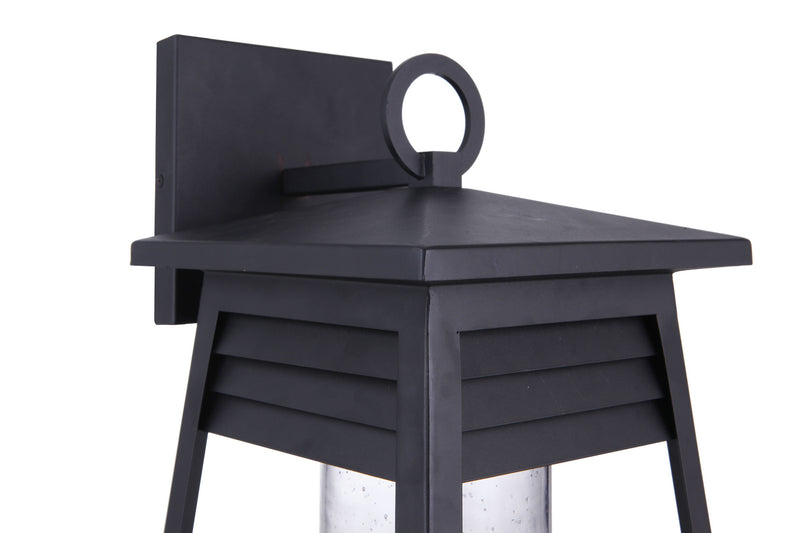 Craftmade ZA2724-TB One Light Outdoor Pendant, Textured Black