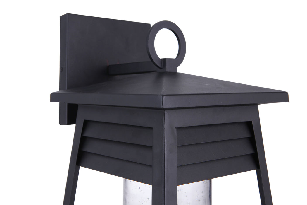 Craftmade ZA2724-TB One Light Outdoor Pendant, Textured Black