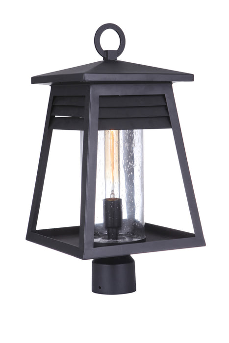Craftmade ZA2725-TB One Light Outdoor Post Mount, Textured Black