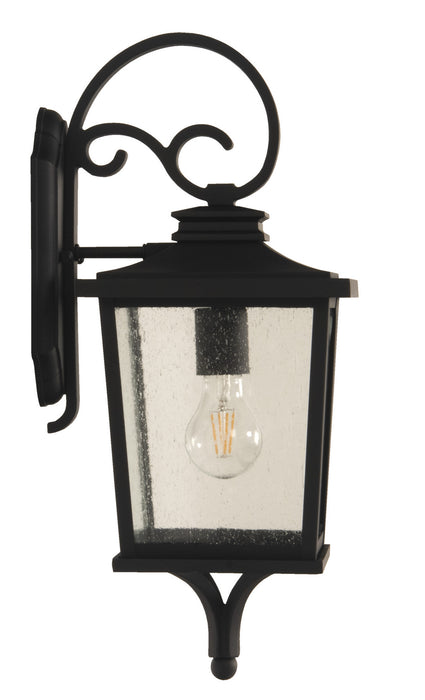 Craftmade ZA2904-TB One Light Outdoor Wall Mount, Textured Black