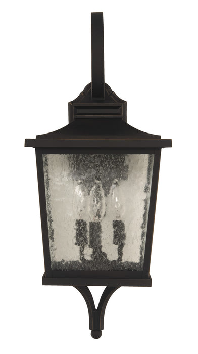 Craftmade ZA2914-DBG Three Light Outdoor Wall Mount, Dark Bronze Gilded