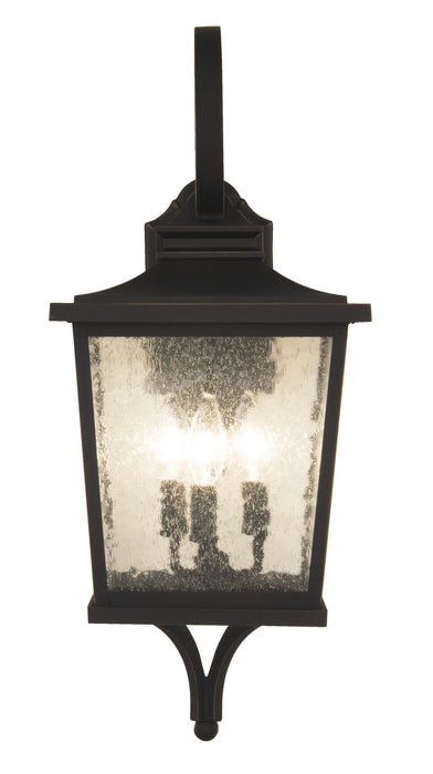 Craftmade ZA2914-DBG Three Light Outdoor Wall Mount, Dark Bronze Gilded