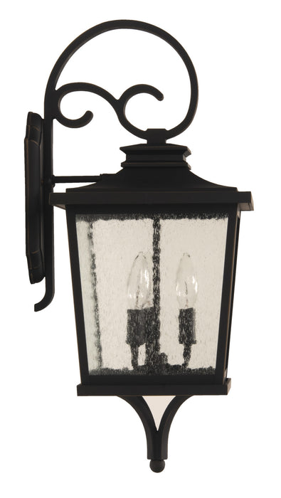 Craftmade ZA2914-DBG Three Light Outdoor Wall Mount, Dark Bronze Gilded