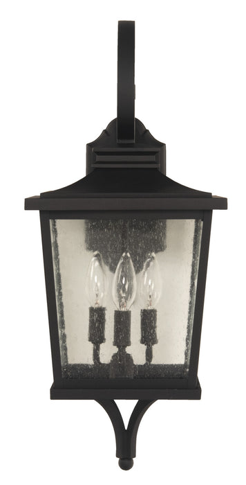 Craftmade ZA2914-TB Three Light Outdoor Wall Mount, Textured Black