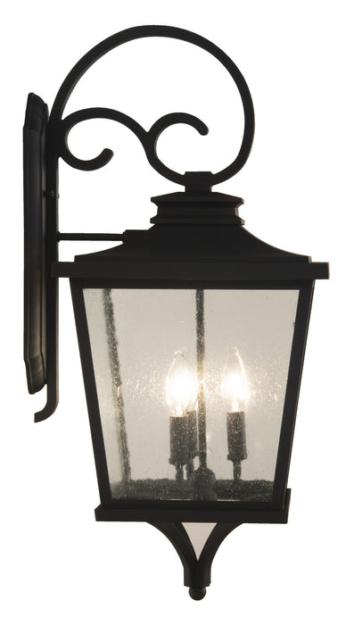 Craftmade ZA2924-TB Three Light Outdoor Wall Mount, Textured Black