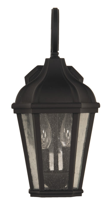 Craftmade ZA3014-TB Two Light Outdoor Wall Mount, Textured Black