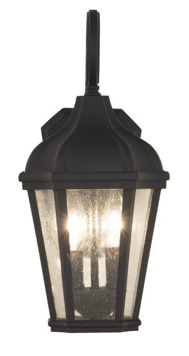 Craftmade ZA3014-TB Two Light Outdoor Wall Mount, Textured Black
