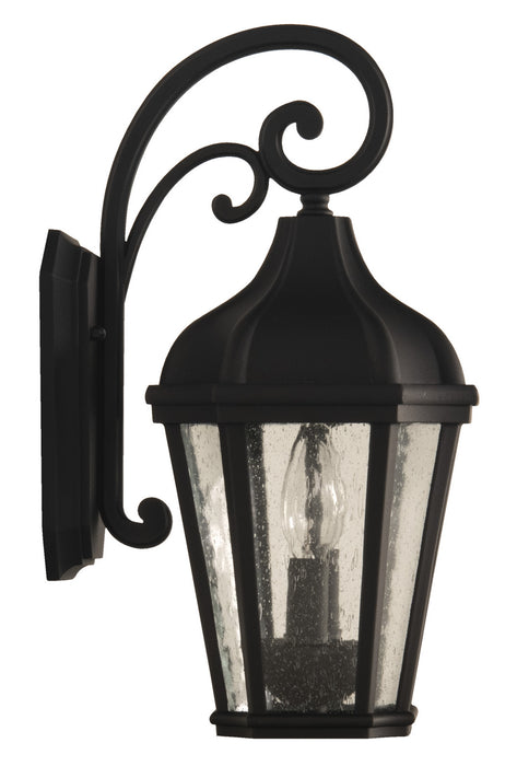 Craftmade ZA3014-TB Two Light Outdoor Wall Mount, Textured Black