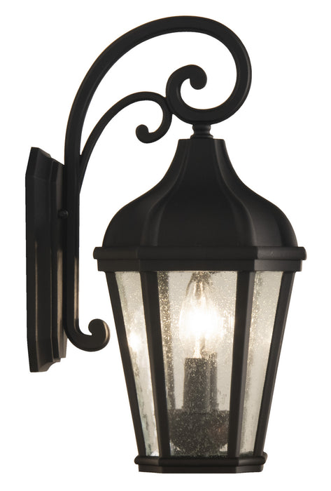 Craftmade ZA3014-TB Two Light Outdoor Wall Mount, Textured Black