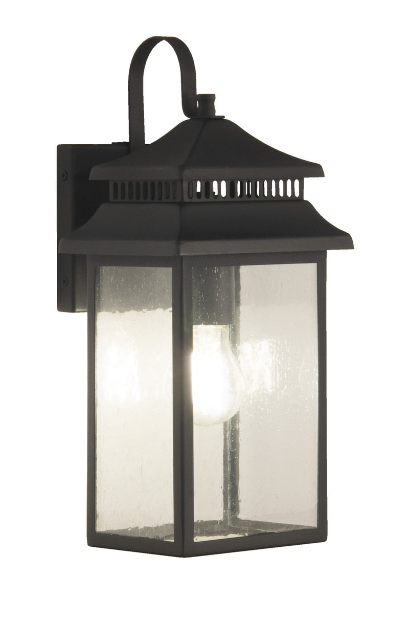 Craftmade ZA3104-TB One Light Outdoor Wall Mount, Textured Black