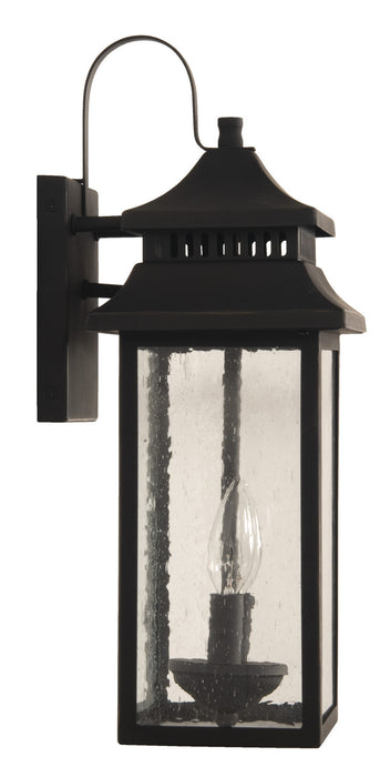 Craftmade ZA3114-DBG Two Light Outdoor Wall Mount, Dark Bronze Gilded