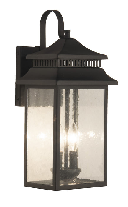 Craftmade ZA3114-TB Two Light Outdoor Wall Mount, Textured Black