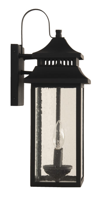 Craftmade ZA3114-TB Two Light Outdoor Wall Mount, Textured Black