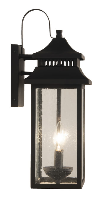 Craftmade ZA3114-TB Two Light Outdoor Wall Mount, Textured Black