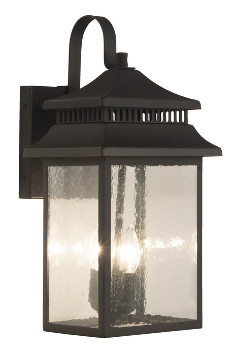 Craftmade ZA3124-DBG Three Light Outdoor Wall Mount, Dark Bronze Gilded