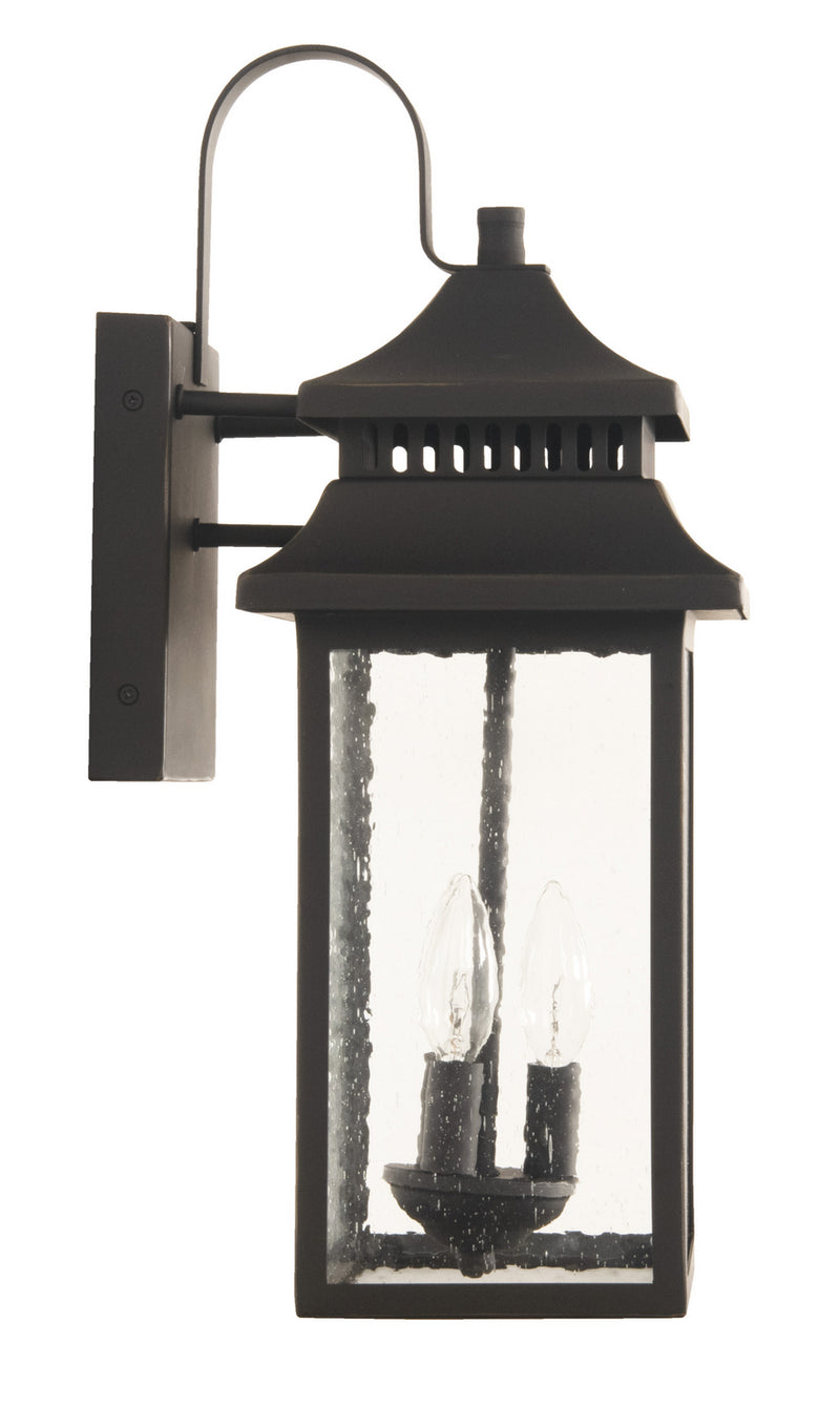 Craftmade ZA3124-DBG Three Light Outdoor Wall Mount, Dark Bronze Gilded