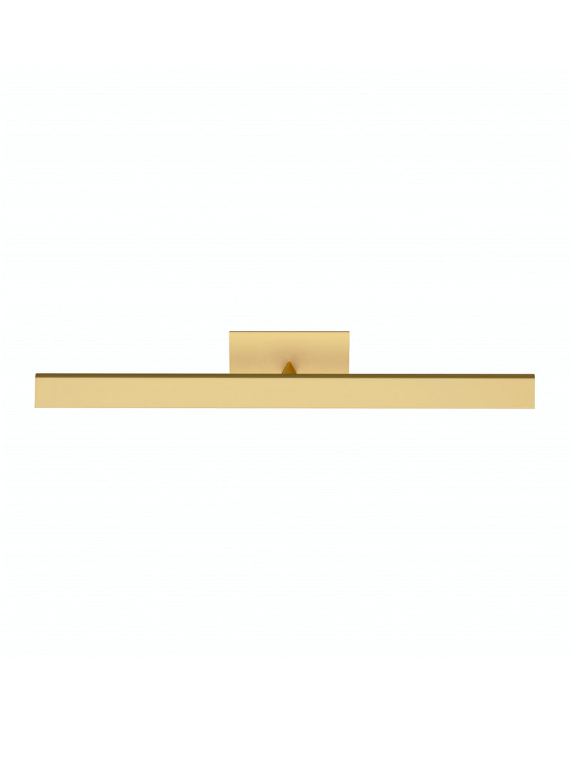 Visual Comfort Modern 700DES18NB-LED930 LED Wall Sconce, Natural Brass