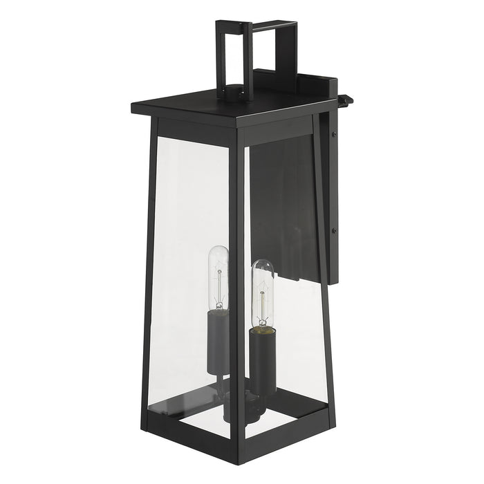 Acclaim Lighting 1212BK Two Light Wall Sconce, Matte Black