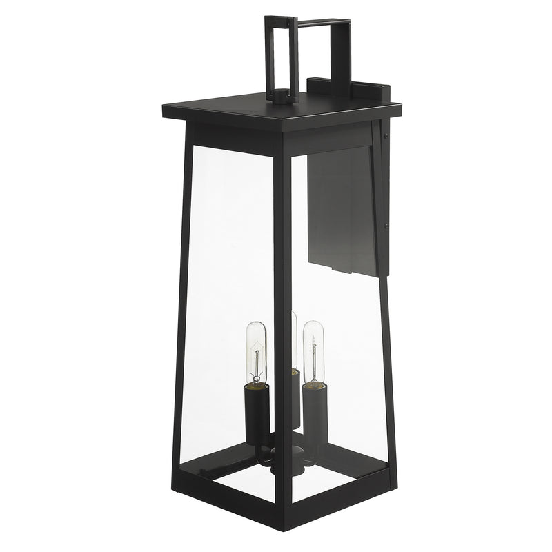Acclaim Lighting 1222BK Three Light Wall Sconce, Matte Black