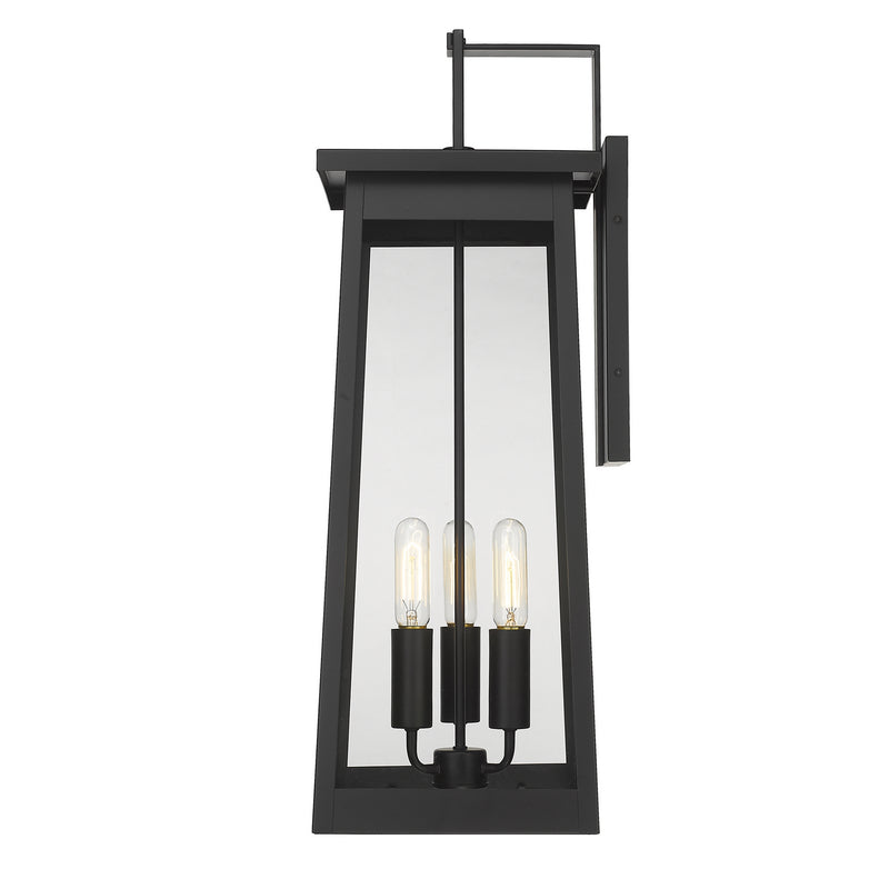 Acclaim Lighting 1222BK Three Light Wall Sconce, Matte Black
