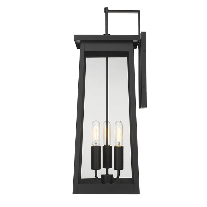 Acclaim Lighting 1222BK Three Light Wall Sconce, Matte Black