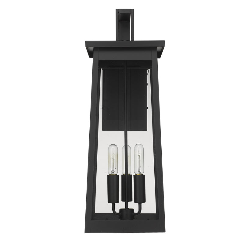 Acclaim Lighting 1222BK Three Light Wall Sconce, Matte Black
