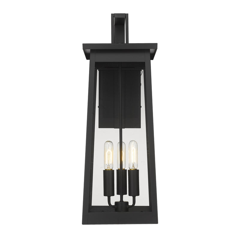 Acclaim Lighting 1222BK Three Light Wall Sconce, Matte Black