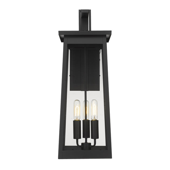 Acclaim Lighting 1222BK Three Light Wall Sconce, Matte Black