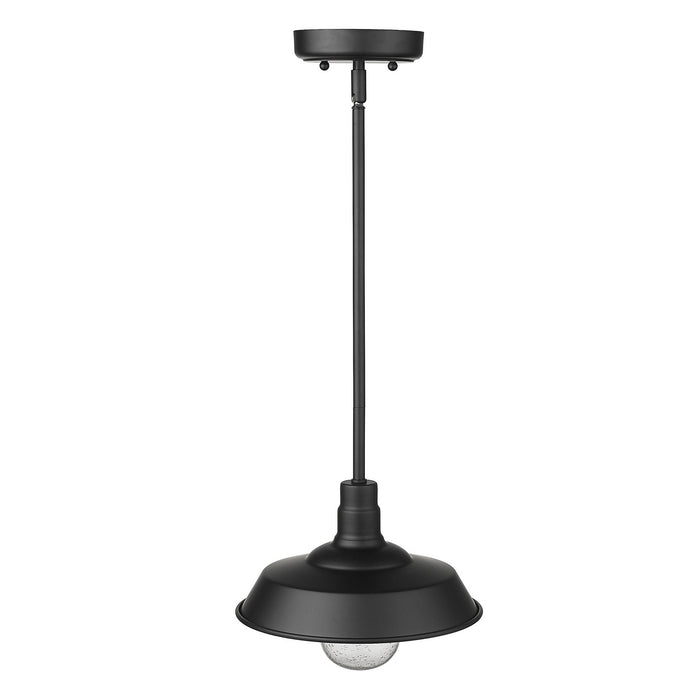 Acclaim Lighting 1736BK One Light Pendant, Matte Black