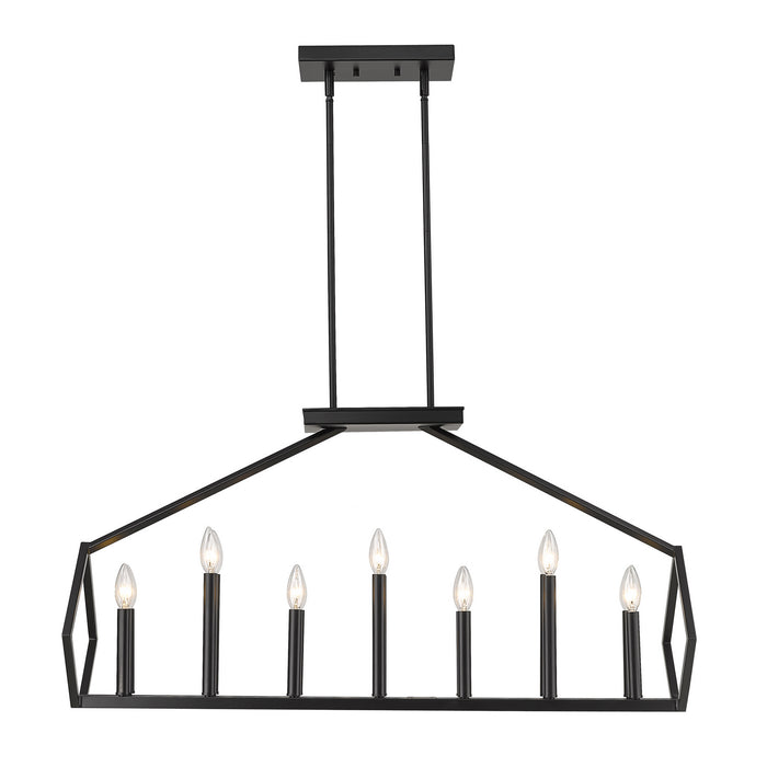 Acclaim Lighting IN20010BK 14 Light Island Pendant, Matte Black