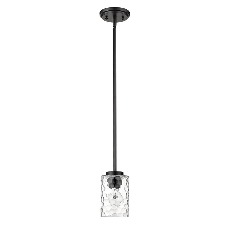 Acclaim Lighting IN20014BK One Light Pendant, Matte Black