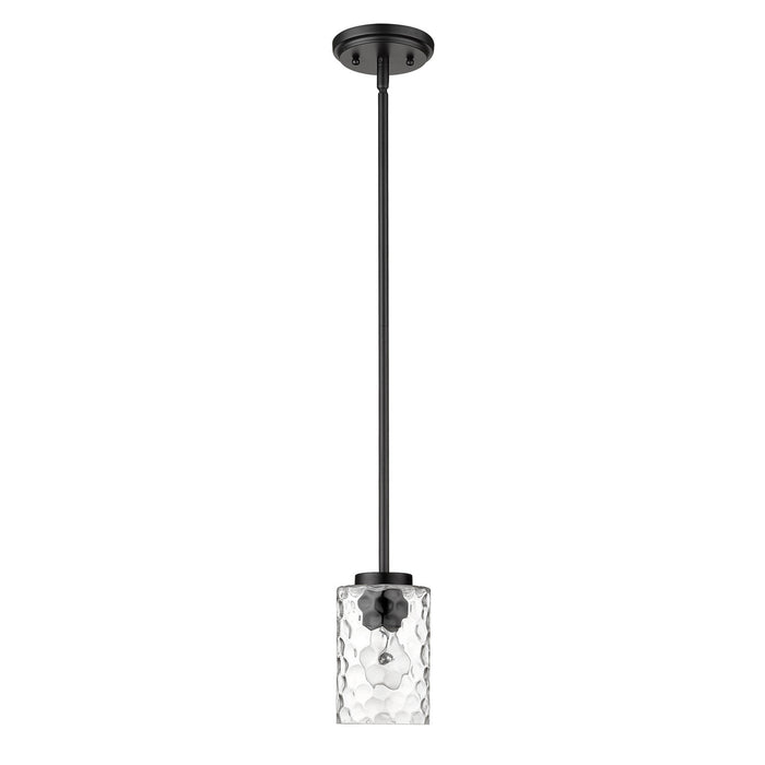 Acclaim Lighting IN20014BK One Light Pendant, Matte Black