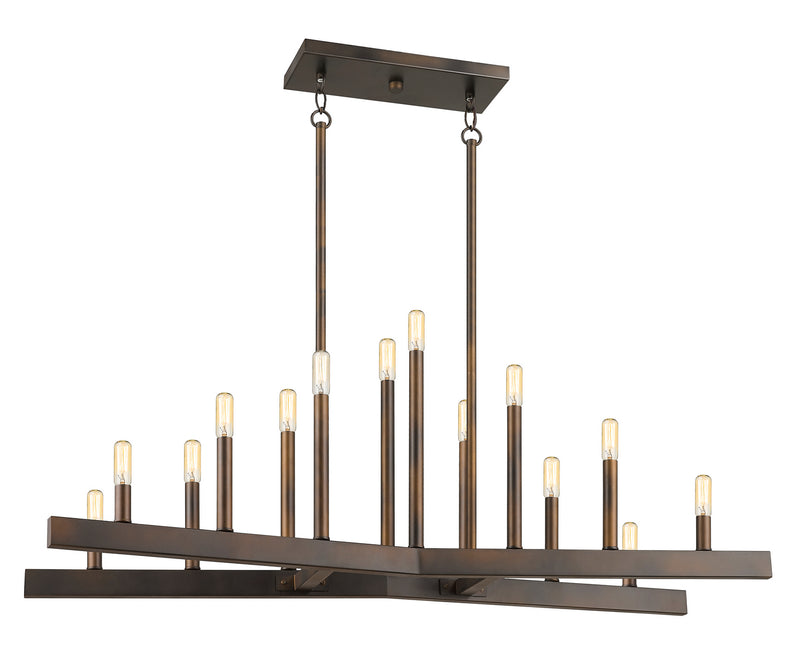 Acclaim Lighting IN20066ORB 14 Light Island Pendant, Oil-Rubbed Bronze