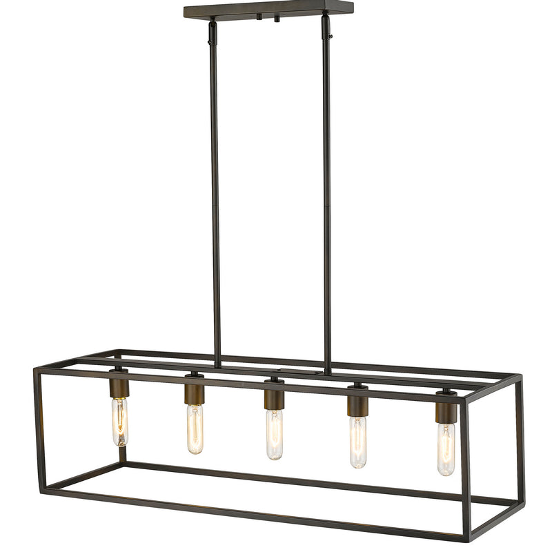 Acclaim Lighting IN21002ORB Five Light Island Pendant, Oil-Rubbed Bronze