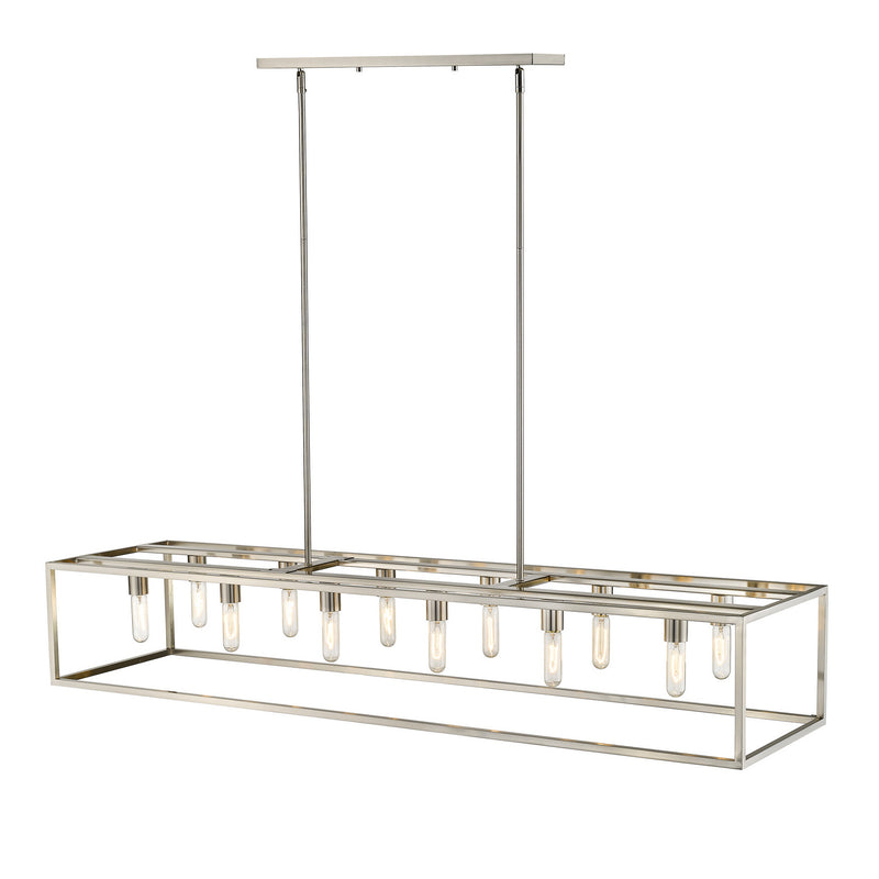 Acclaim Lighting IN21003SN 12 Light Island Pendant, Satin Nickel