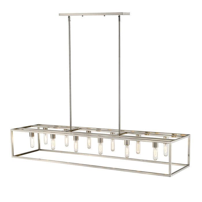 Acclaim Lighting IN21003SN 12 Light Island Pendant, Satin Nickel