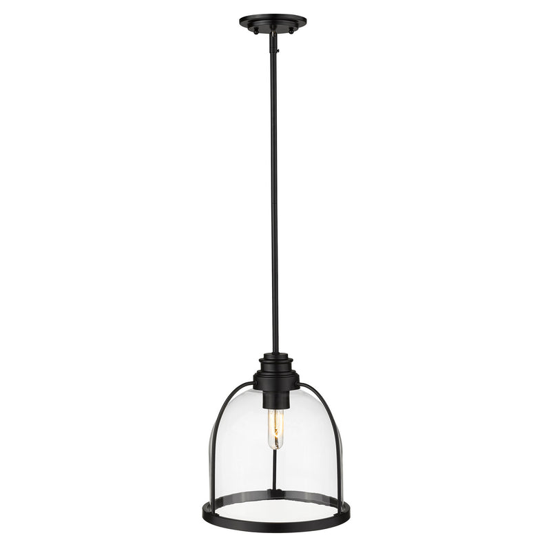 Acclaim Lighting IN21300BK One Light Pendant, Matte Black